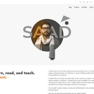 Saad Website Picture